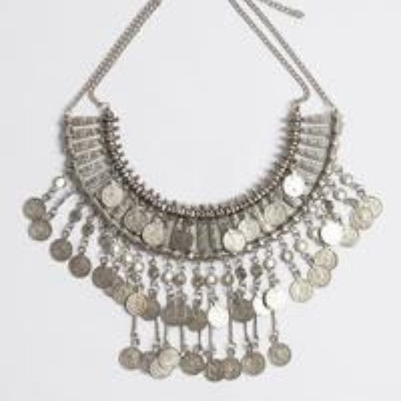 Mumbai Nights Iron Cast Statement Necklace - Picture 4 of 5